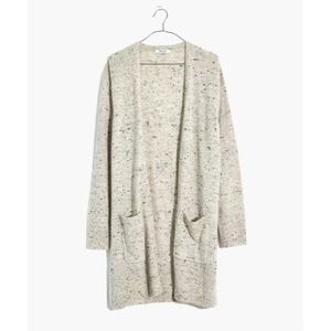 Madewell Donegal Kent Cardigan Sweater - Gray